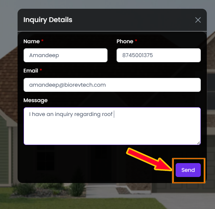 Send Enquiry 2